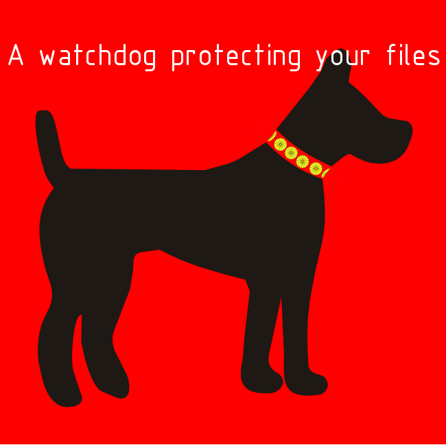 A watchdog protecting your files
